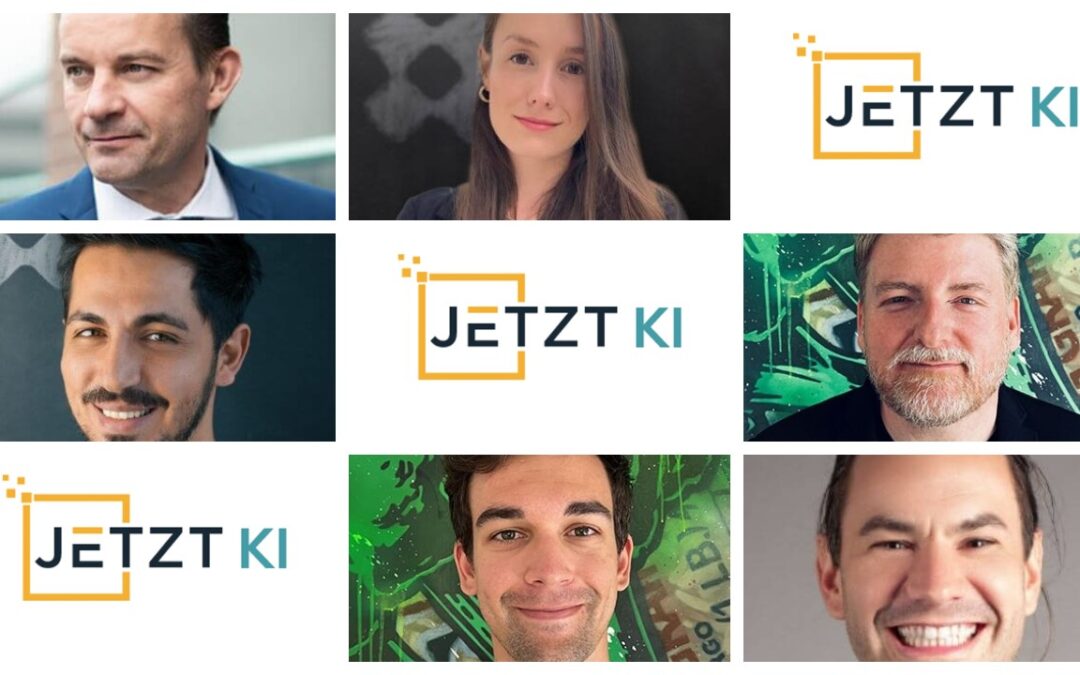 Als Trainer beim JETZT KI Bootcamp fungieren Gerhard Kürner (506.ai), Lisa Sitzwohl und Ramin Yazdanpanah (MMCAGENTUR), Patrik Partl und Philipp Multerer (Brokkoli Advertising Network) sowie Jürgen Bogner (biteme.digital).
